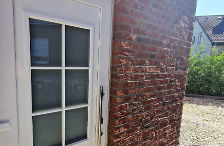 Klinkerfugen von Trachte Fugenbau schützen die Bausubstanz vor Feuchtigkeit und Witterungseinflüssen.